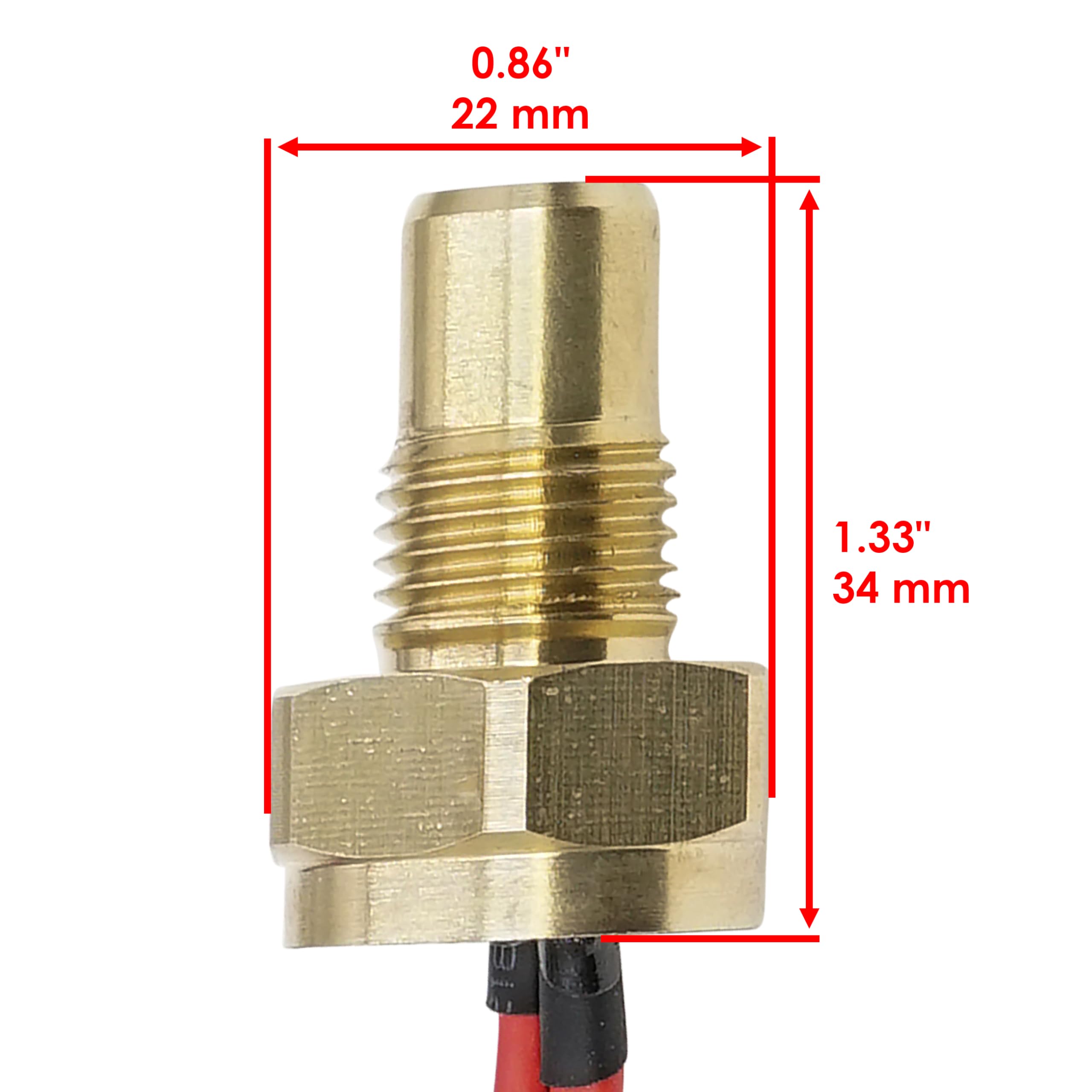 Fan Heat Thermal Sensor Switch For Polaris Magnum 425 4X4 1997 - Foto 2