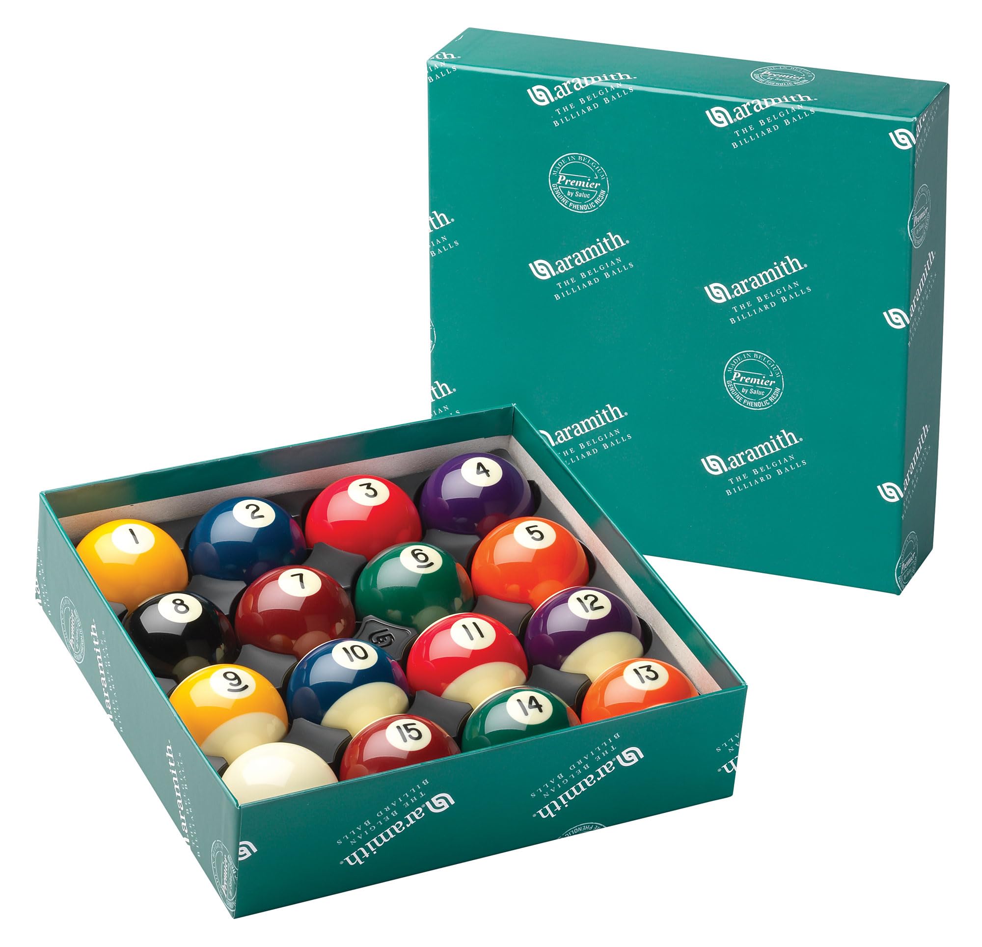 Aramith Premier - Set di palline da biliardo belghe
