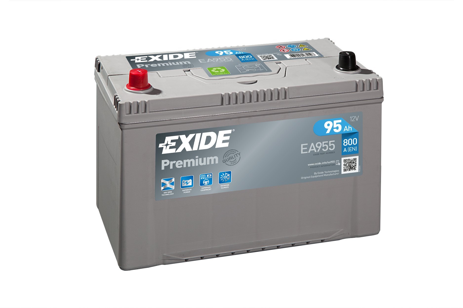 Exide EA955 Starter Battery 95 Ah