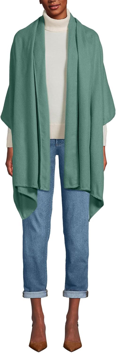 Lands' End Women's CashTouch Shawl Wrap