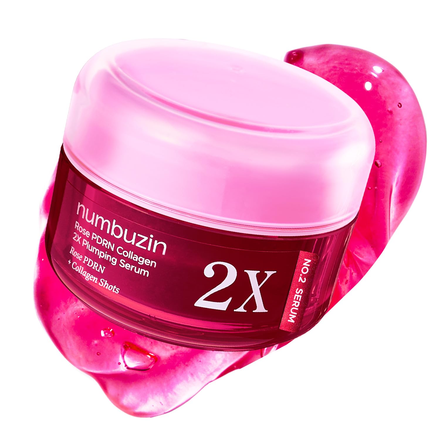 Amazon.com: numbuzin No.2X Rose PDRN Collagen Plumping Serum