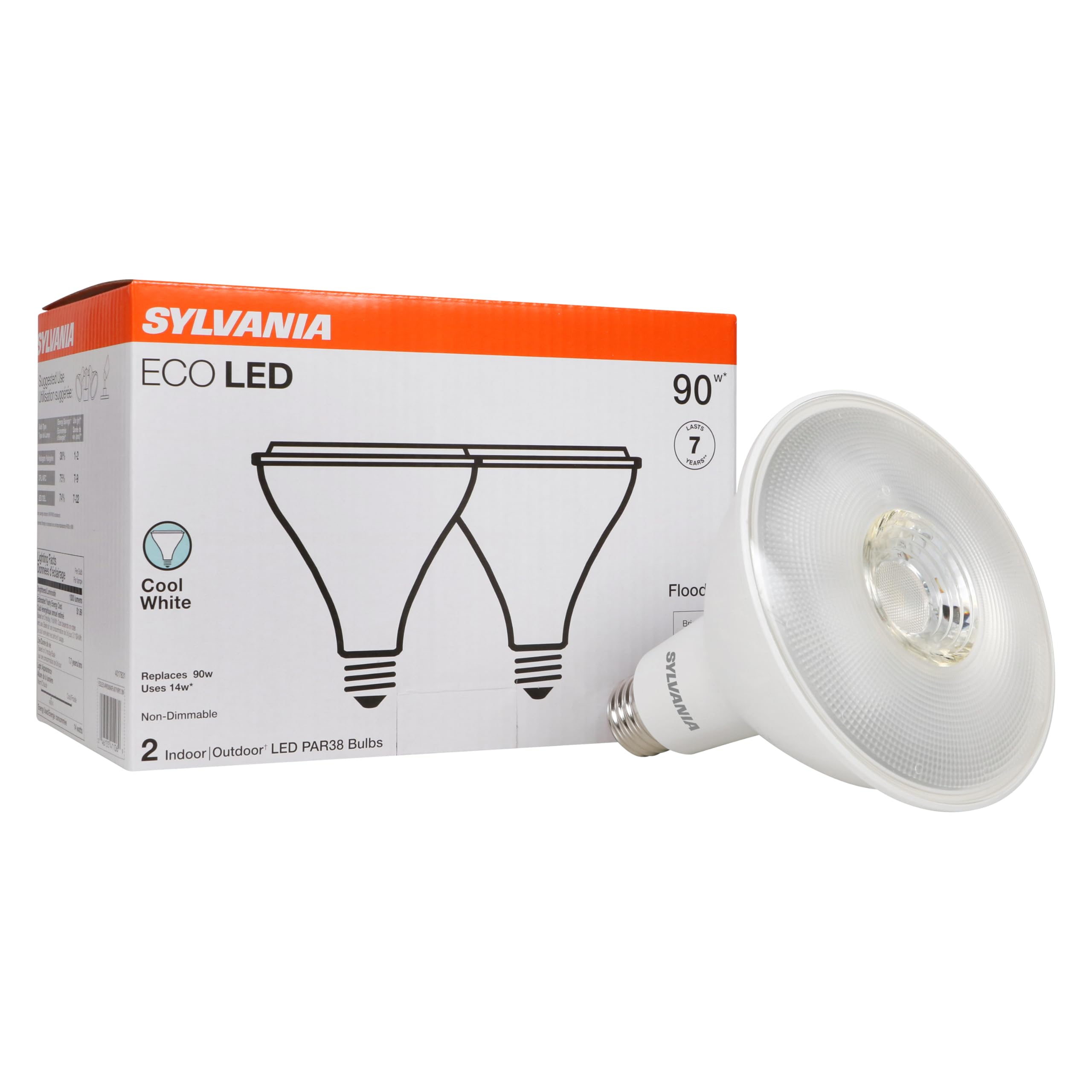 Sylvania ECO PAR38 2-Pack