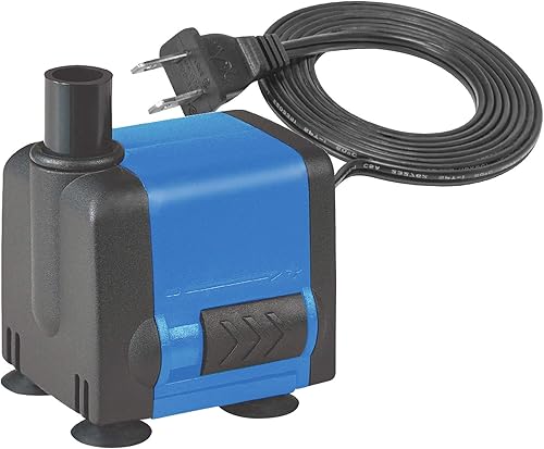 Miniatura 8 de Bomba de agua sumergible de 93 GPH ultra silenciosa para estanque, acuario, pecera, fuente, hidroponía Azul; 1 paquete,Azul; paquete de 2,Azul