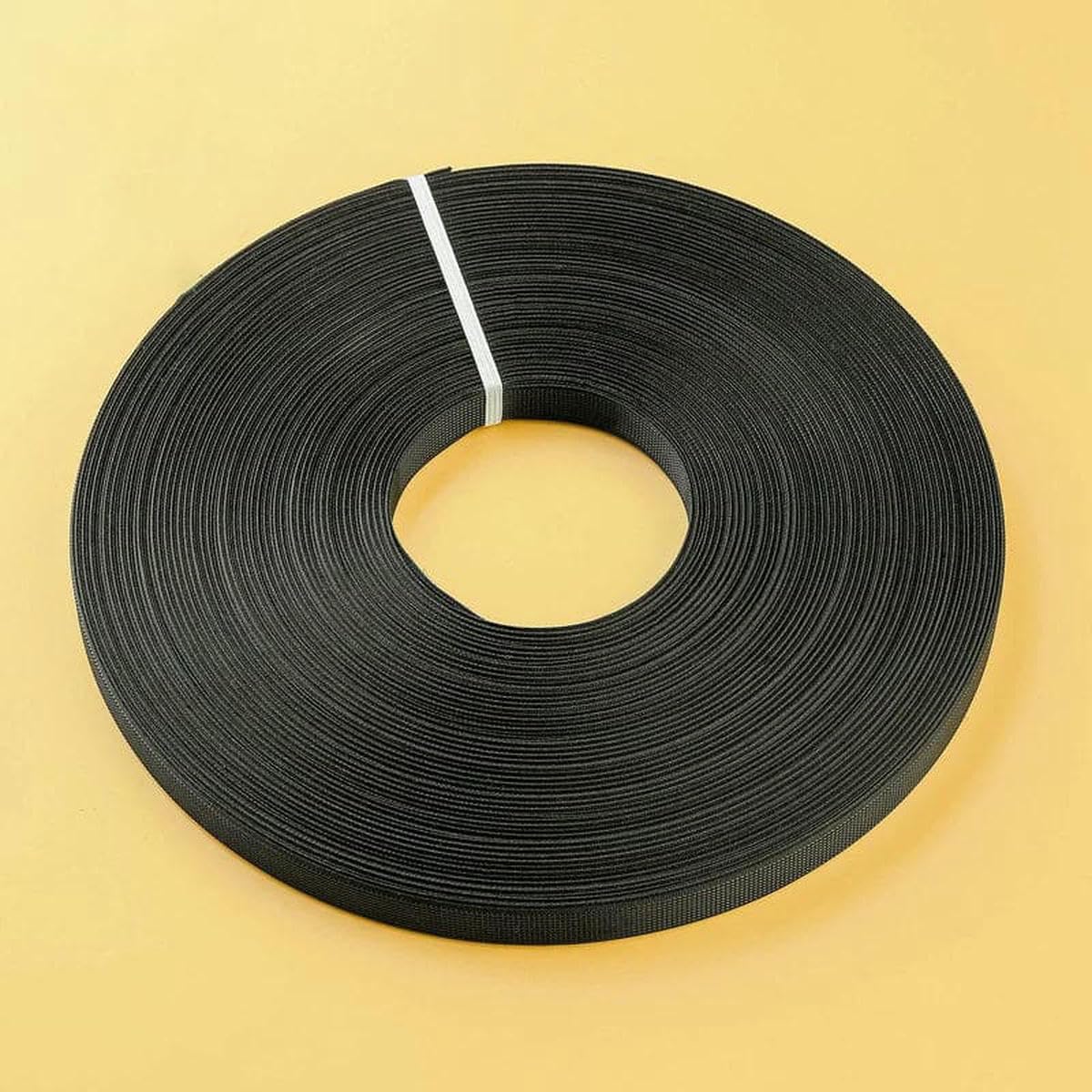 50 yards/roll Polyester Fish Boning Corset For Bras Diy Wedding Dress Making Sewing Accessories Crinoline for Sewing-black 50yards-4.0mm