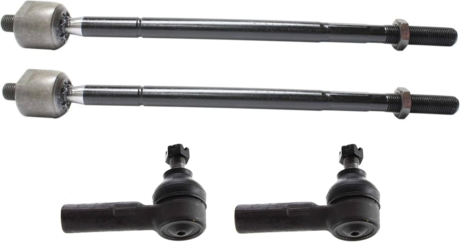 4 Pc Suspension Kit Tie Rod Ends ES3306 EV301 Compatible with 1991-2004 Lexus ES300 Toyota Avalon Camry - PartsW