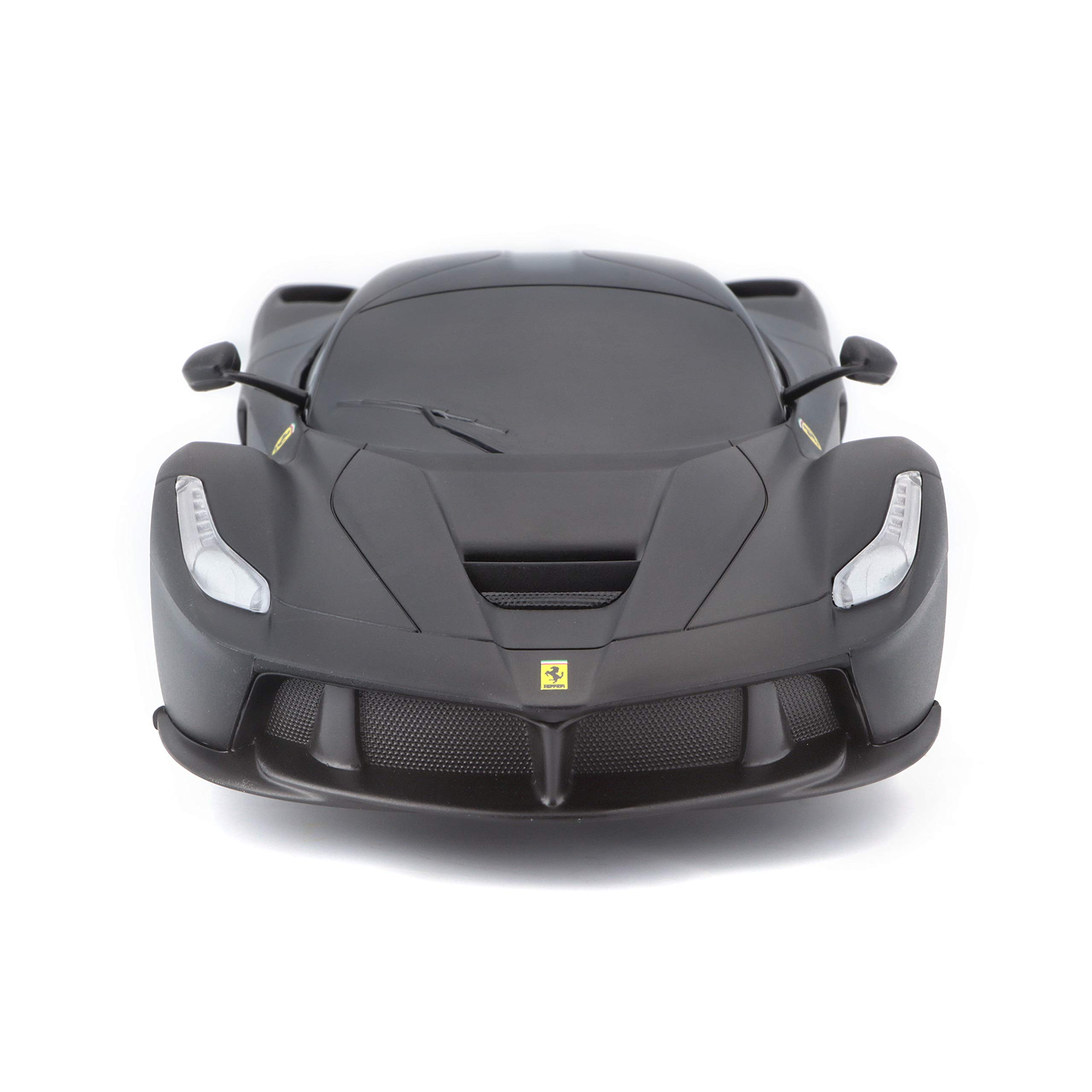 Maisto Tech R/C Ferrari LaFerrari: zdalnie sterowany samochód w skali 1:24, 2,4 GHz, z uchwytem pistoletowym, od 5 lat, 20 cm, czarny matowy (581530-2)