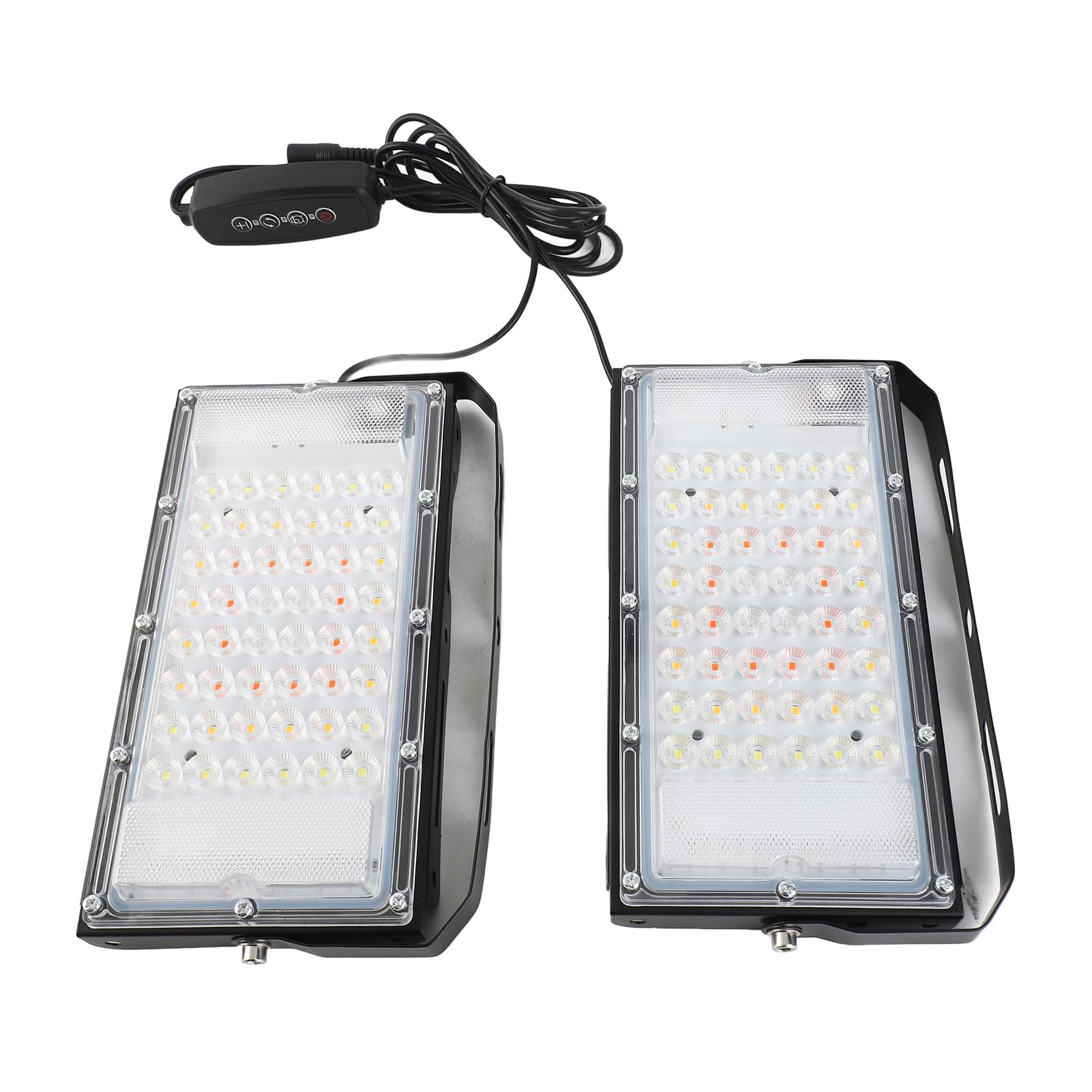 Fabater Luz de Cultivo LED 48W, Espectro Completo con Soporte Ajustable