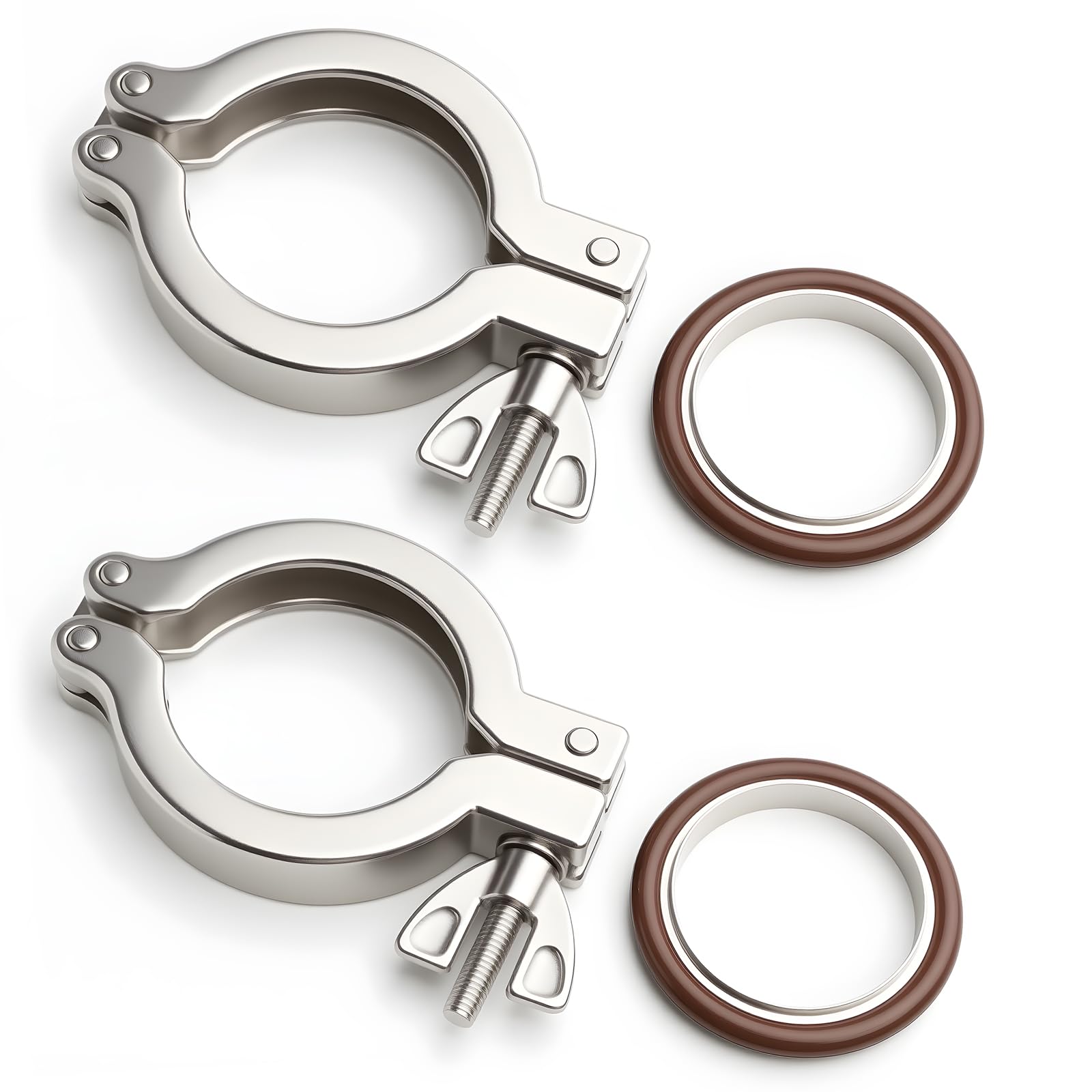 Pince KF40 EASTVAC lot de 2 pour sécuriser vos raccords étanches et éviter les fuites de vide