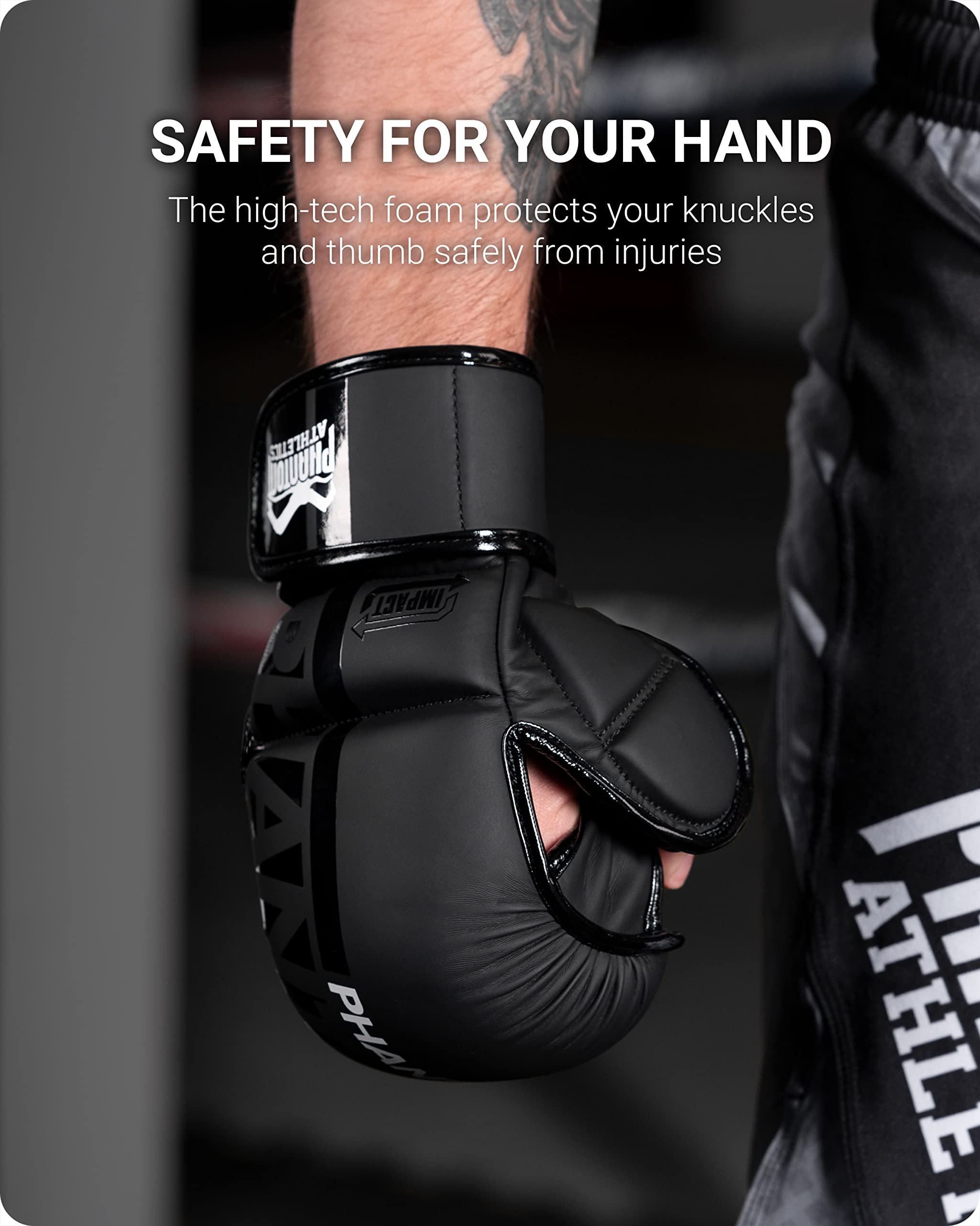 Phantom MMA APEX Guantes profesionales para artes marciales mixtas