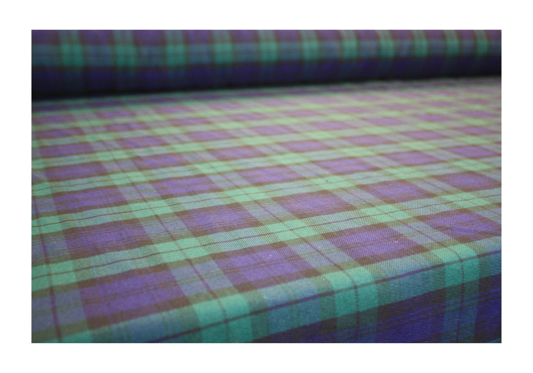 The Dragons Den Black Watch Tartan 145Cm X 350 Cm Traditional Tartan Polyviscose Rectangle Tablecloth Burns Night Christmas Hogmanay Home Decoration [Blackwatch]