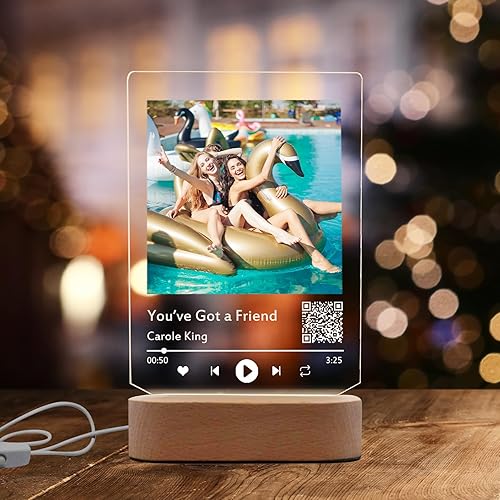 Miniatura 1 de Placa personalizada con la mejor placa privada, panel de fotos de amistad especial, cumpleaños, aniversario, graduación, fiesta, decoración del hogar