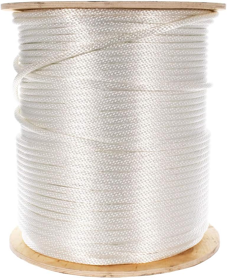 Golberg Nylon Braided Galvanized Wire Cable Flagpole Halyard Rope Aircraft Wire