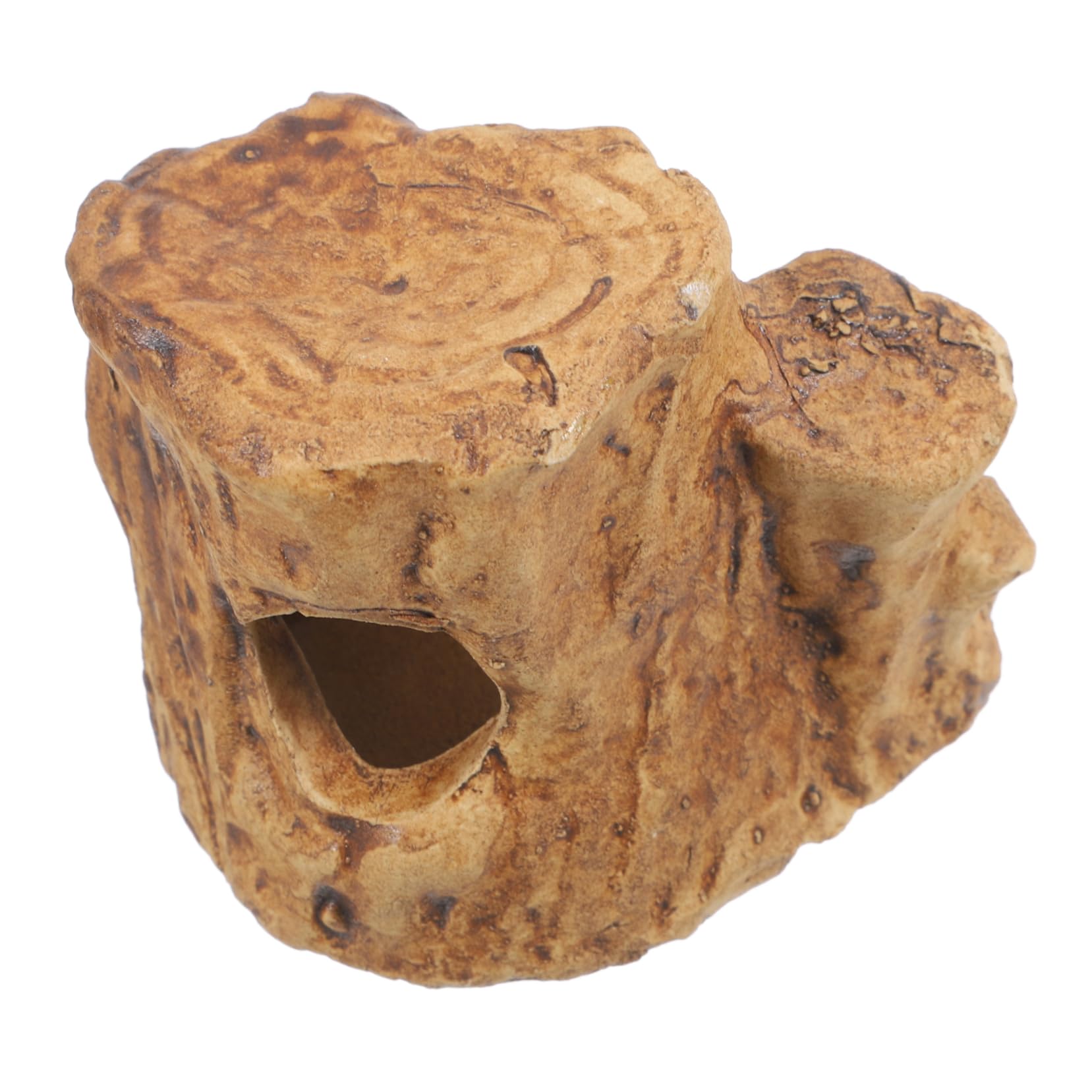 Parliky Fish Hideout Cave Aquarium Shelter for Shrimp and Reptiles Heat Resistant Safe for All Inhabitants Encourages Breeding Decorative Tank Accessory