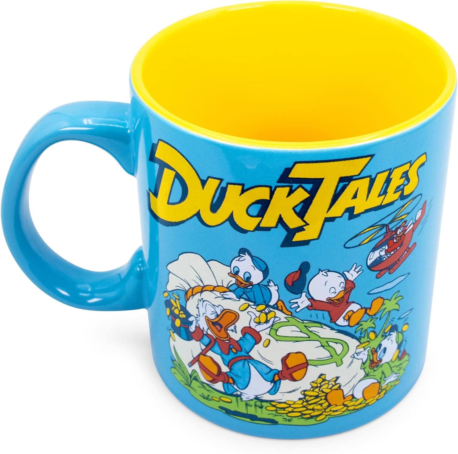 Disney DuckTales Money Bags Ceramic Mug | BPA-Free Large Coffee Mugs and Cups for Beverages, Home & Kitchen Essentials | Scrooge McDuck Gifts And Collectibles | Holds 20 Ounces - Image 3
