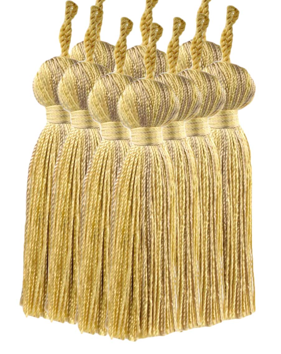 Borlas de flecos decorativas para resolver acabados deshilachados en marcapáginas y recuerdos