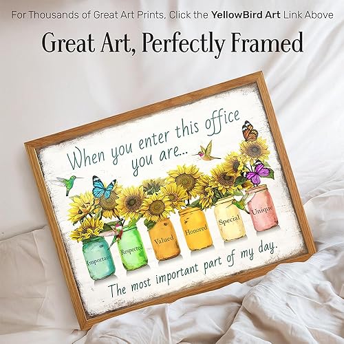 Miniatura 8 de Inspirational Office Wall Art & Decor - Motivational Posters - Positive Quotes Wall Decor - Home Office Decor - Teamwork Wall Art - Inspirational