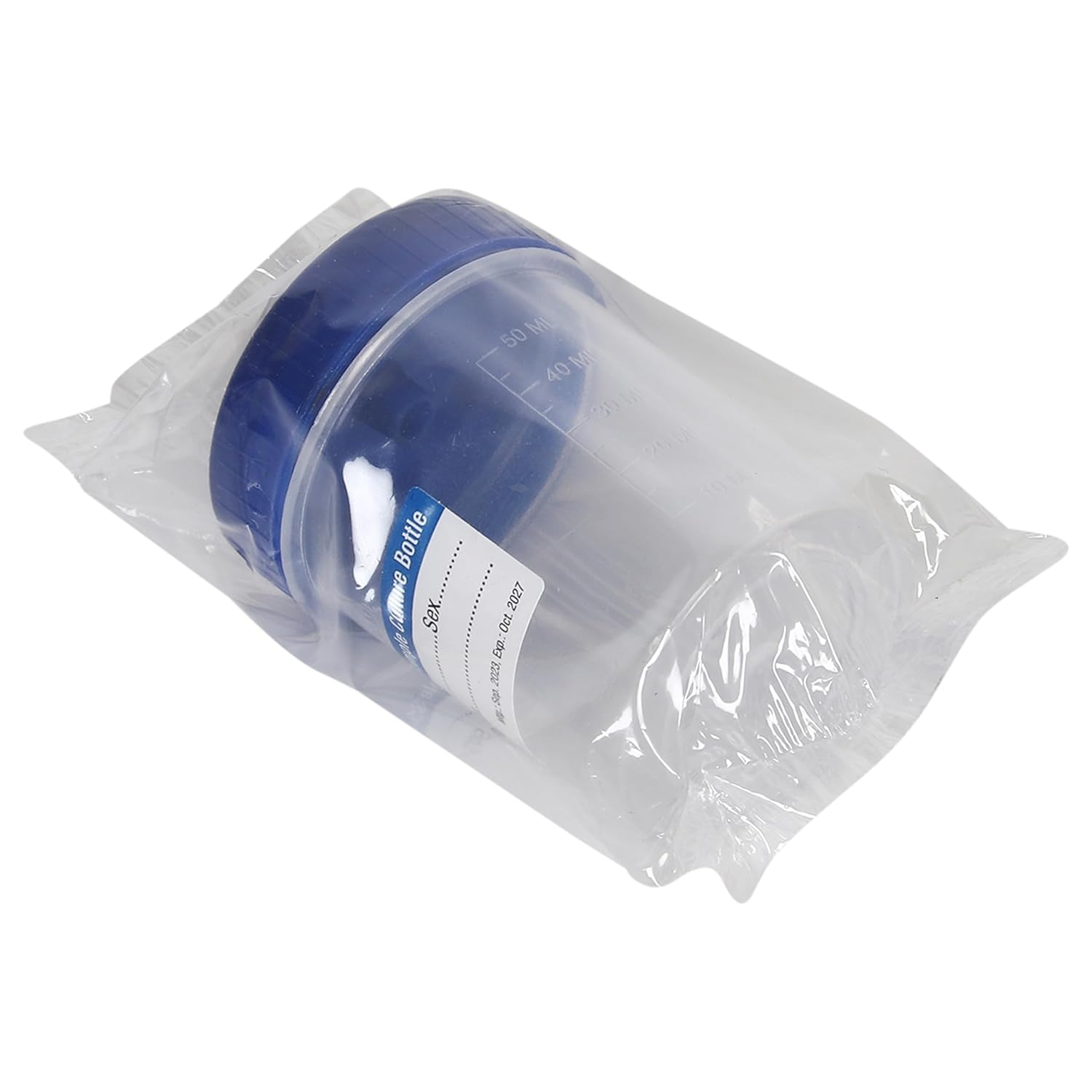 Martify hub 50 ml sterile urinary sample container - pack of 100 | Personally bag pack medical sample collection cup lab, clinic and home use Martify hub 50 ml sterile urinary sample container - pack of 100 | Personally bag pack medical sample collection cup lab, clinic and home use