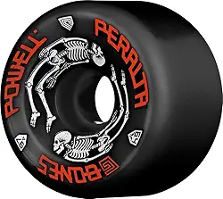 Powell Peralta Rodas de skate G-Bones 64 mm 97a - Preto (pacote com 4)