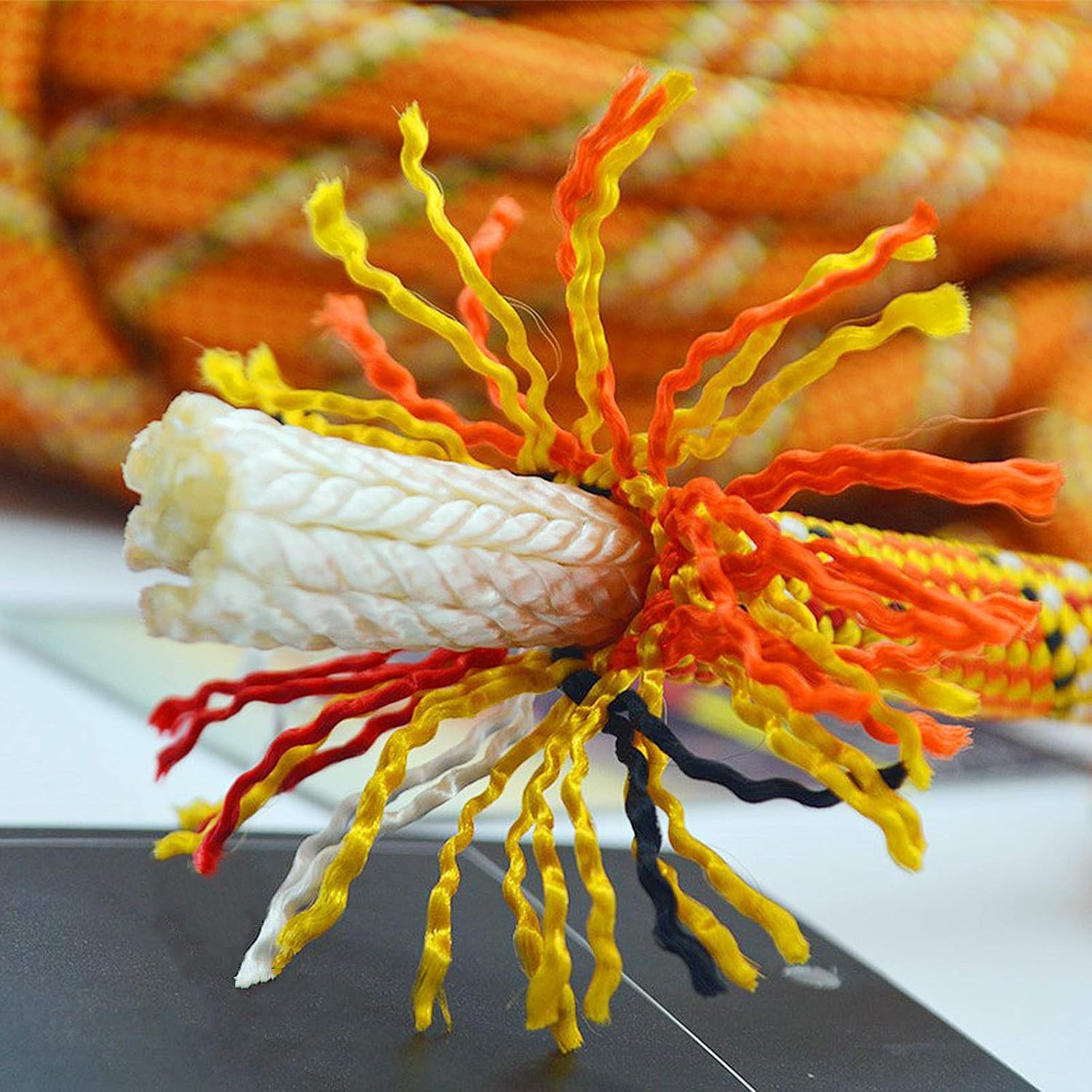 屋外パワーロープ 高所操作速度ドロップ補助ロープ、破壊力2300Kg、20M