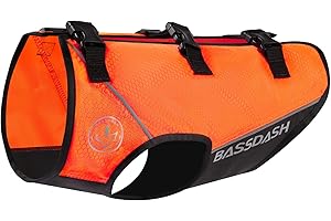 BASSDASH Dog Hunting Vest with Chest Protector