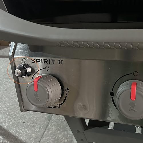 Miniatura 8 de 66220 Interruptor de botón de encendedor, 67046 69797 68843 7636 Barras aromatizantes esmaltadas de porcelana para Weber GS4 Spirit II E310 E320