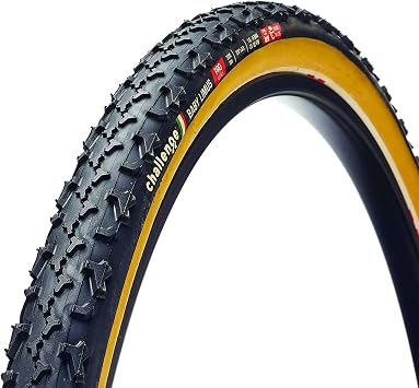 Challenge Baby Limus 700c Tubular Bicycle Tire Black/Tan - 700 x 33 | bike-tires