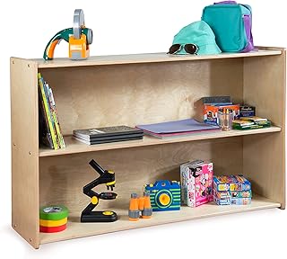 RRI Goods 2-Shelf Montessori Bookshelf, 47