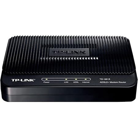 TP-Link 1 Ethern Port Adsl2+ Router