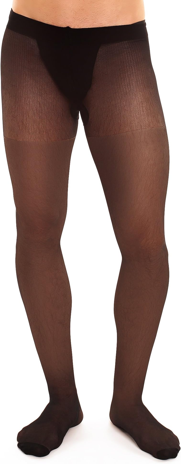 Classic 20 Denier Men Tights Plus Size