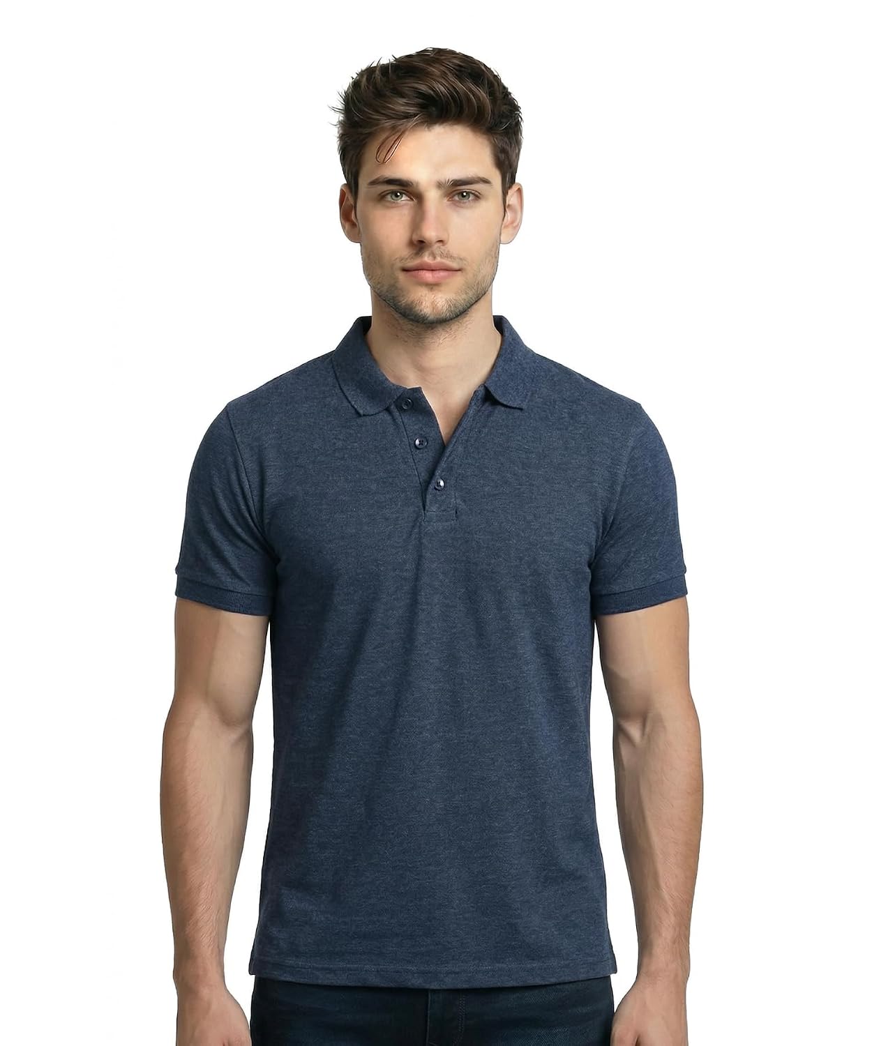 Scott International Cotton Polo T Shirt | Collar Half Sleeves Plain T-Shirt | Tshirt for Men Stylish | Casual Tee for Offi... - Review, Price and Buying Guide