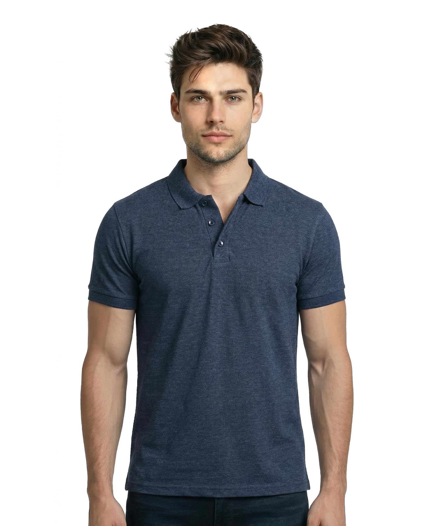 scott international Cotton Polo T Shirt | Collar Half Sleeves Plain T-Shirt | Tshirt for Men Stylish | Casual Tee for Office, Sports, Gym & Everyday Comfort | Men’s Breathable All-Season Tshirt-picture-27