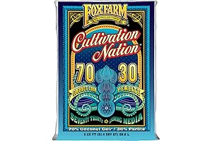 FoxFarm Cultivation Nation Coconut Coir Perlite Blend for Cannabis Soil