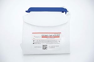 Cardinal Health Sterile Refillable Ice Bags with Clamp Closure