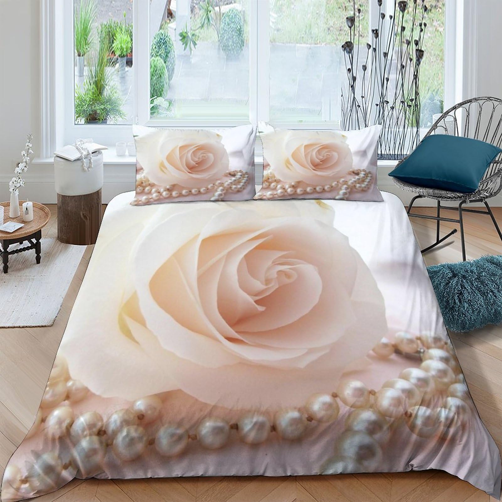 Housse de couette jewellery 200x200 pour un lit douillet et moderne
