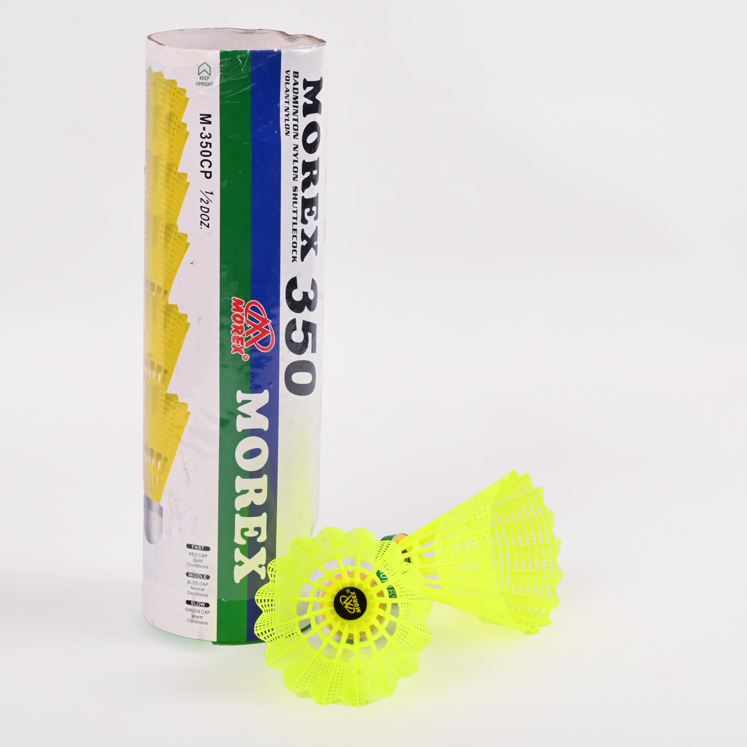 Morex Premium Nylon Badminton Shuttlecock [Set of 6] | Lightweight & Durable Cork for Stable Flight & Fast Recovery | Ideal for Indoor & Outdoor Play | High-Performance Shuttlecocks-picture-21
