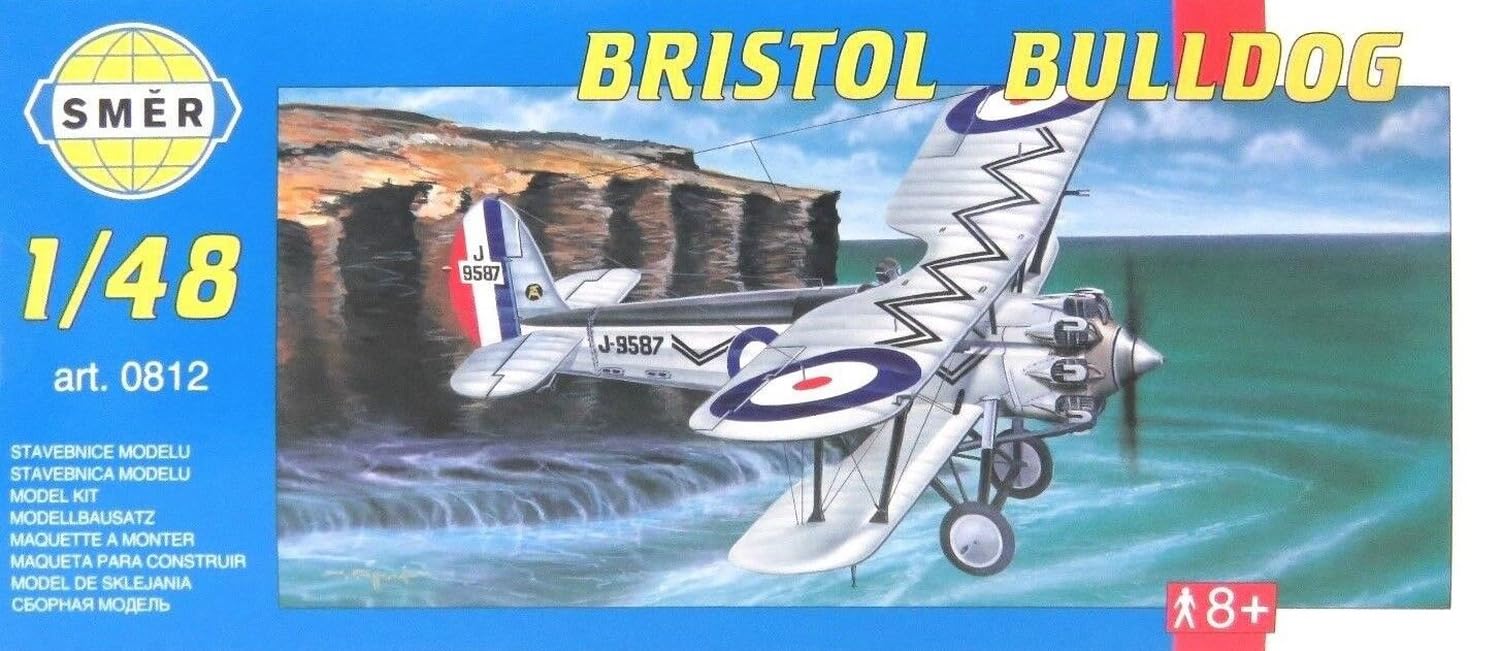 Amazon | セマー 1/48 イギリス ブリストル ブルドック 複葉戦闘機