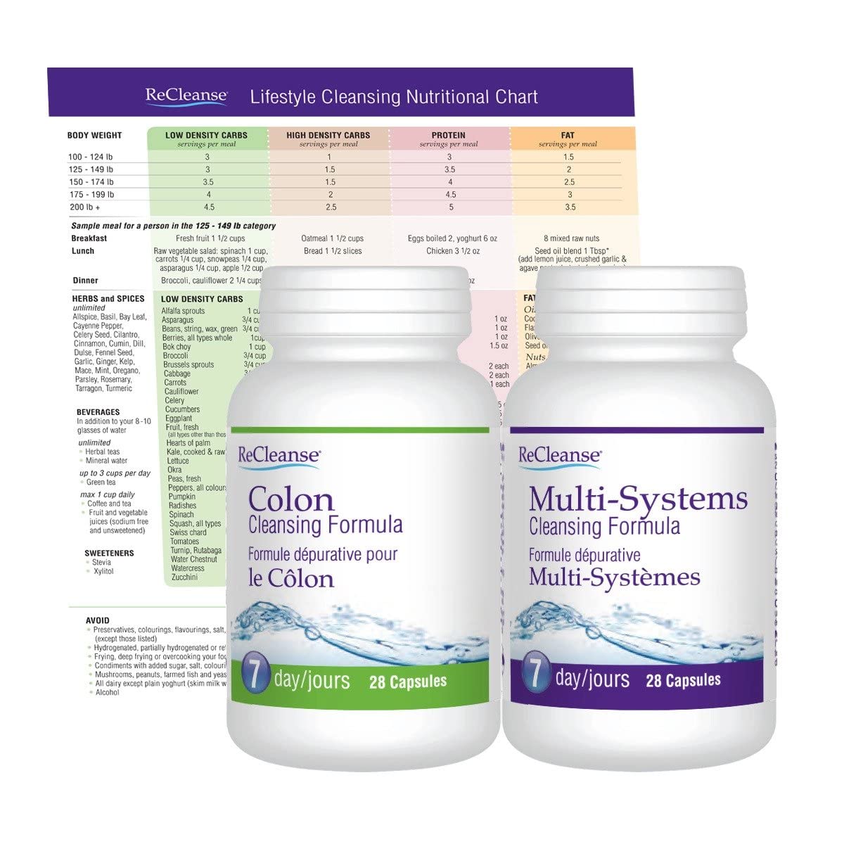 Prairie Naturals Recleanse Herbal Cleanse, 7 Day Whole Body Detox