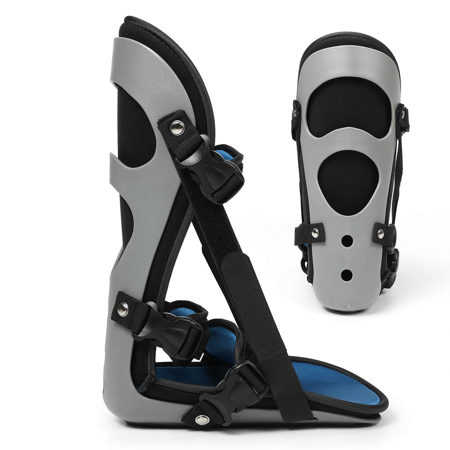4X Férula para Fascitis Plantar, Soporte para Pies, Soporte para Tendinitis, para El Tendón de la Fascia Y El Estiramiento de la Pantorrilla, Hueso del Talón S