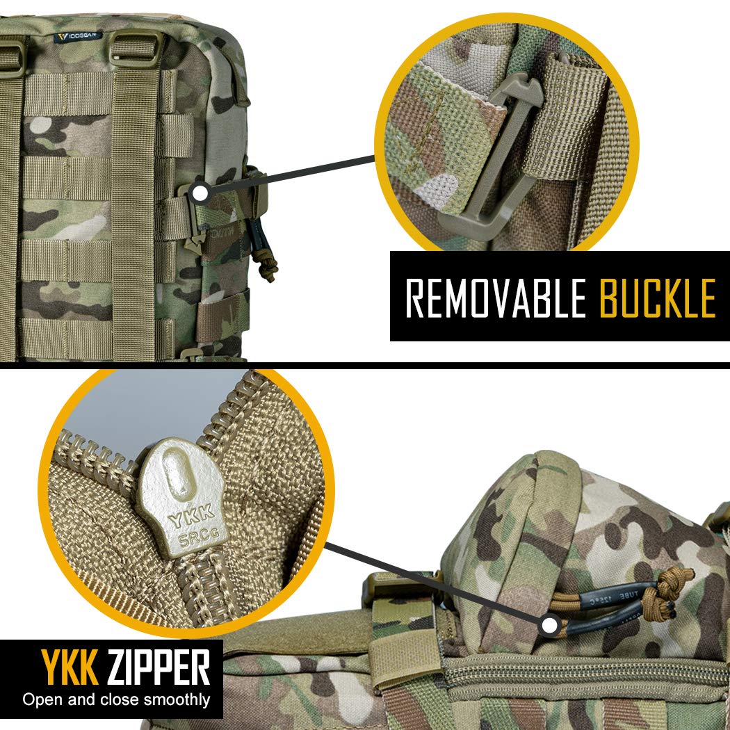 Idogear 500d Nylon Molle Recon Kit Sac De Plate-forme De Poitrine