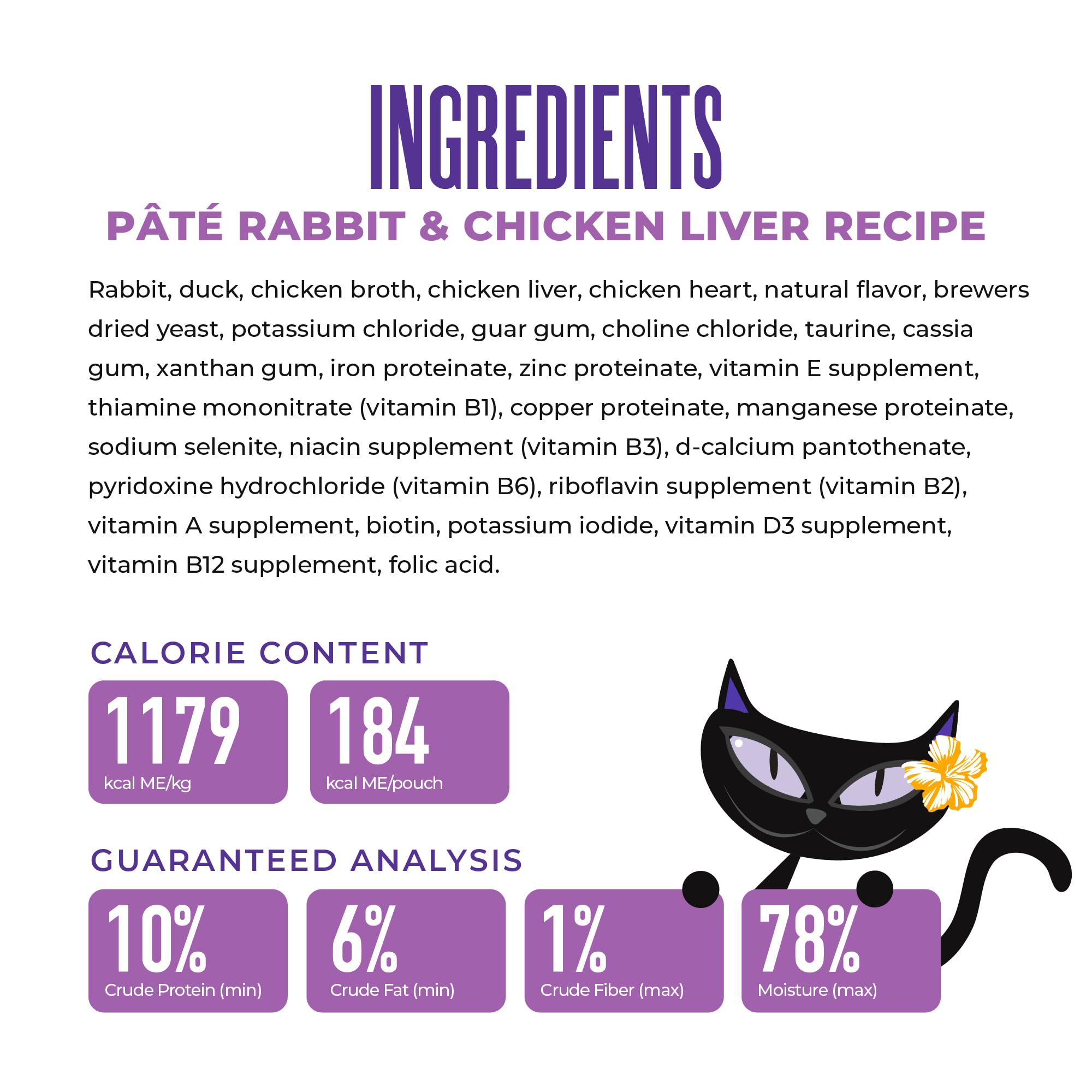 Tiki Cat After Dark Soft Paté Wet Cat Food, Dark Rabbit & Chicken Liver Recipe, 5.5 oz. Can (8 Count)