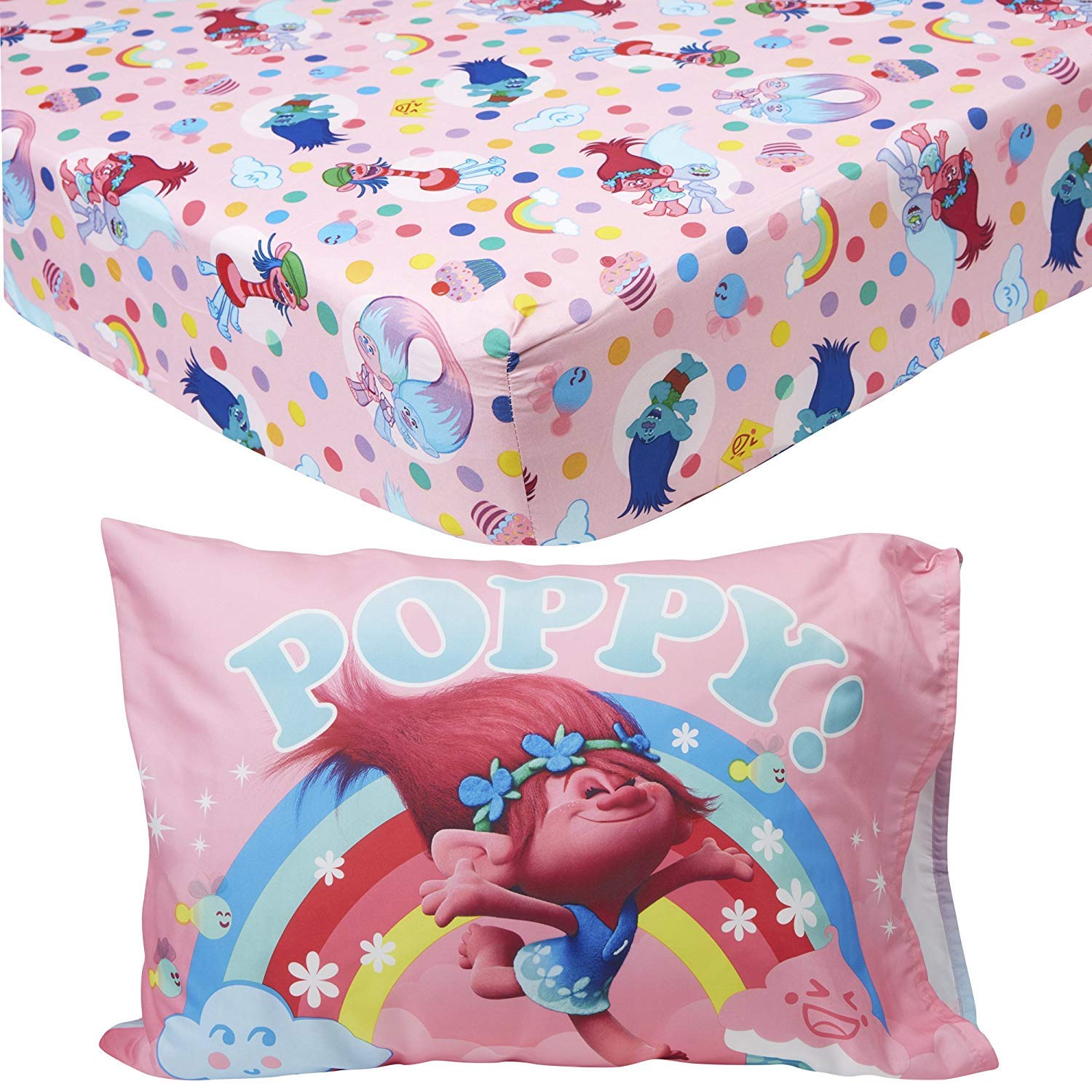 trolls pillowcase