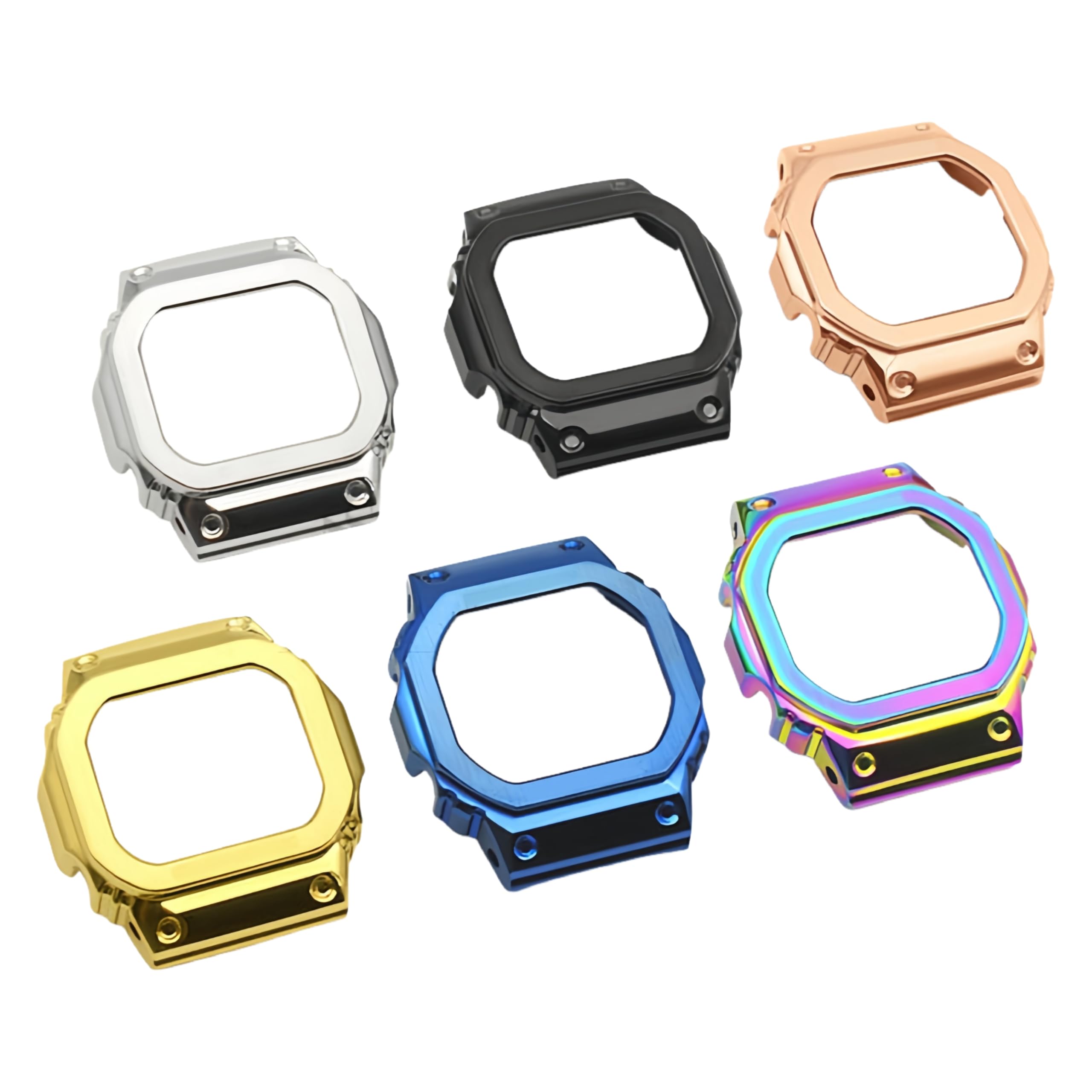 Stal Nierdzewna Bzel Etui Zegarka Modyfikacyjna Ramka dla G-Shock G-Shock DW5610