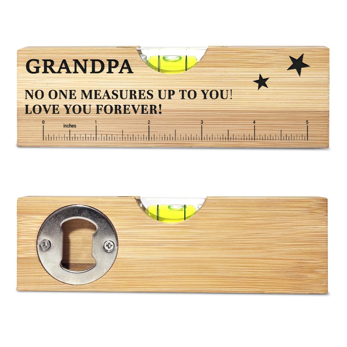 Father's Day Gifts - Wooden Spirit Level for Dad -13