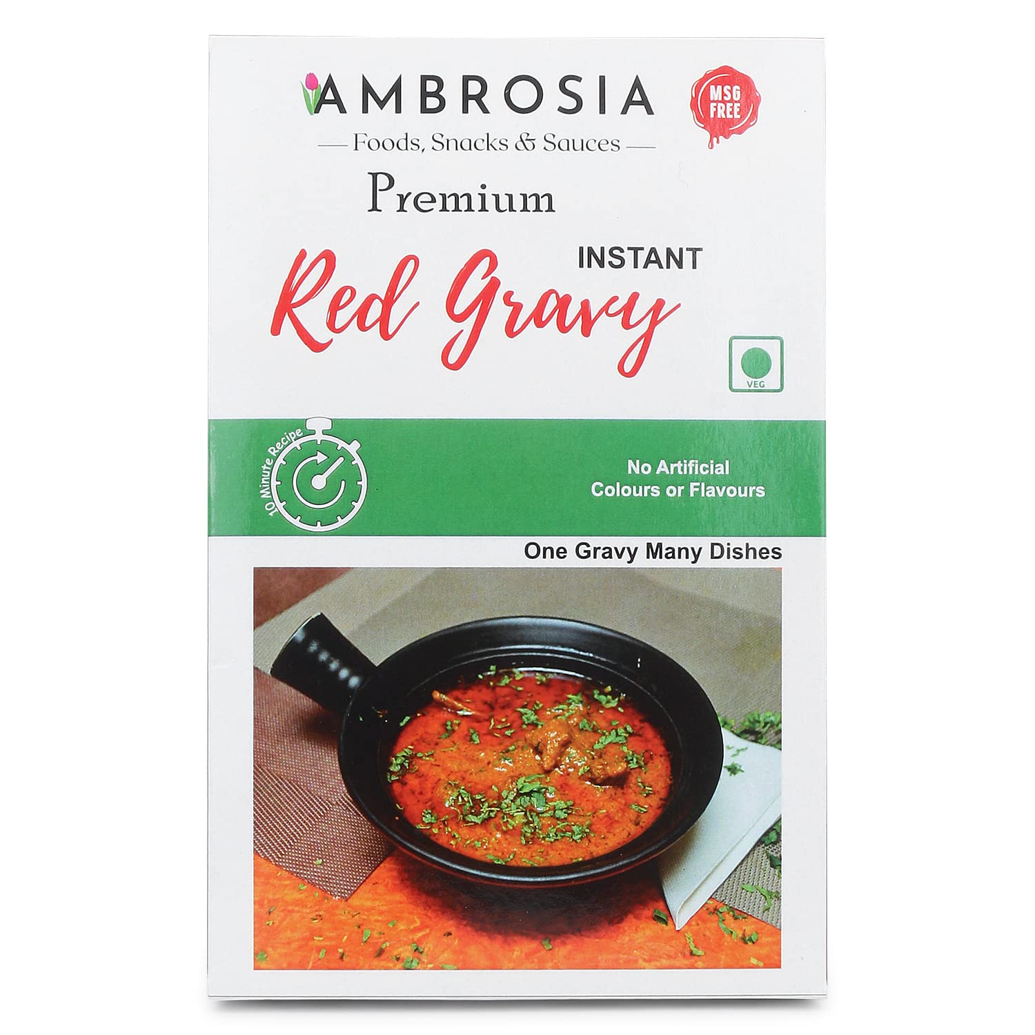 Buy Ambrosia Foods Ready to Eat Shahi Paneer Butter Chicken Masala