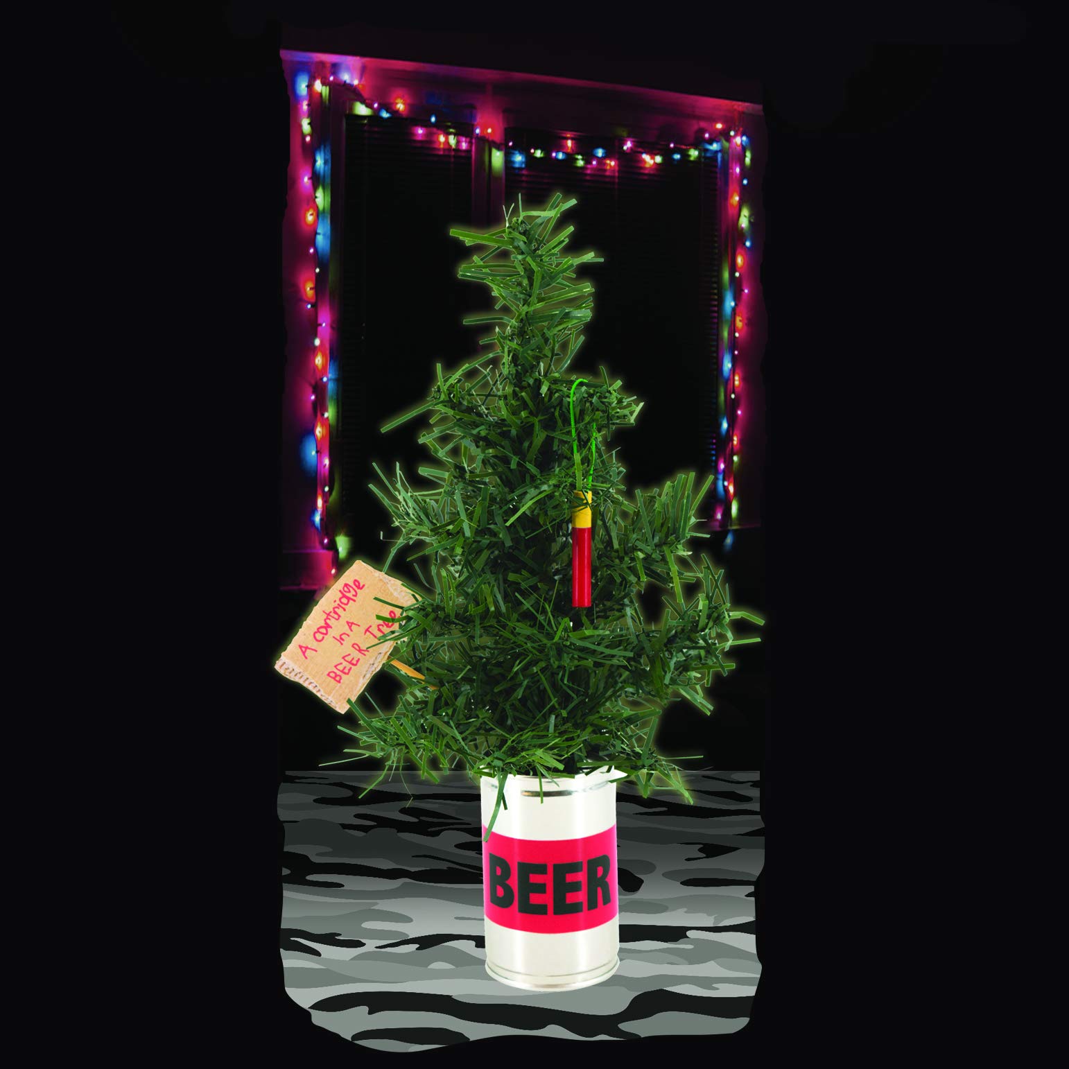 ProductWorks Redneck Cartridge In A Beer Can Tree