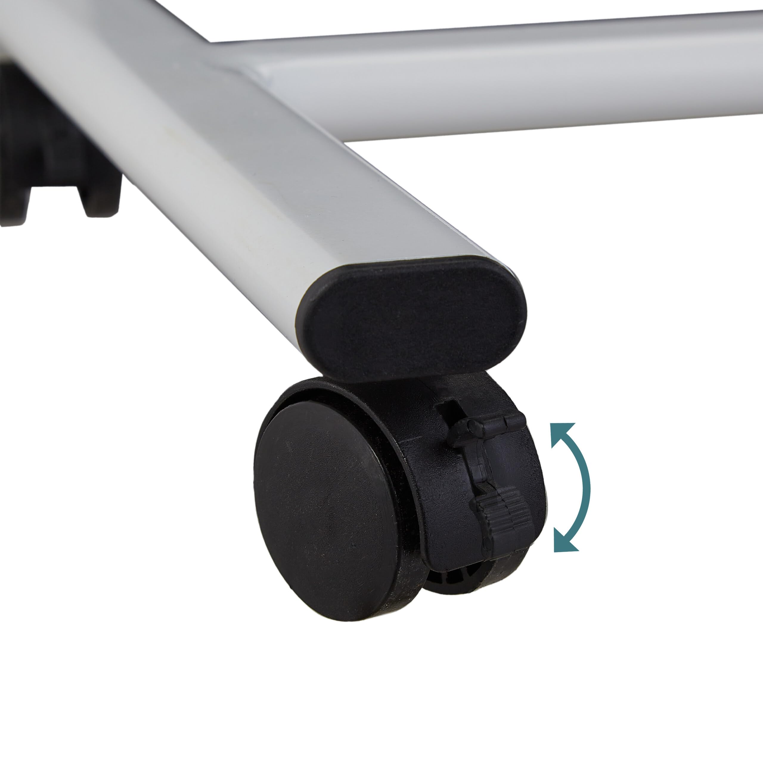 Relaxdays Tavolino per PC, Regolabile, Ripiano da Laptop Inclinabile, Spazio per Mouse, 68-88x61x40 cm, marrone-bianco