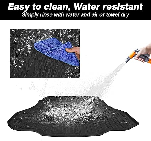 Miniatura 6 de T TGBROS Alfombrilla de carga personalizada para Hyundai Elantra 2021-2023 2024 (no los modelos Elantra GT, accesorios para todo tipo de clima,