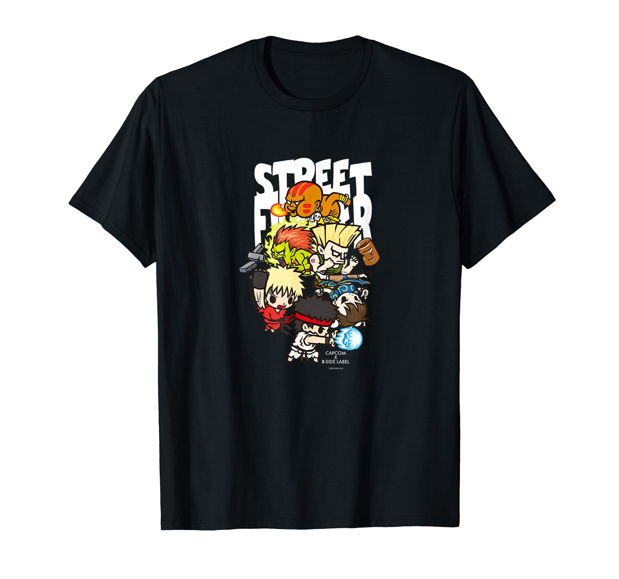 CAPCOM×B-SIDE LABEL CAPCOM40th STREET FIGHTER T-Shirt