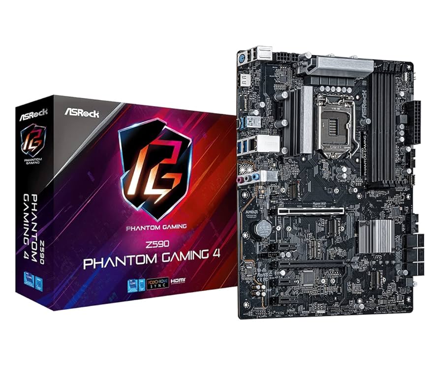 Amazon.com: Asrock Z590 Phantom Gaming 4 128GB Max DDR4 PCIE