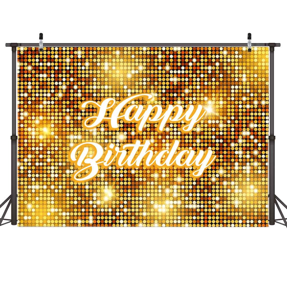 Gold Feuerwerk Familie Party AIIKES 7x5FT Neujahr 2025 Fotohintergrund ...